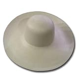BEACH ULTRA WIDE Brim Panama NATURAL STRAW Hat Casual Womens