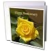 Happy Anniversary Greeting Card is measuring 5.5w x 5.5h. Greeting Cards are sold in sets of 6 or 12. Give these fun cards to your frieds and family as gift cards, thank you notes, invitations or for any other occasion. Greeting Cards are blank inside and come with white envelopes.