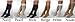 Ames Walker AW Style 41 Sheer Support 15-20 mmHg Moderate Compression Open Toe Knee High Stockings Nude Small