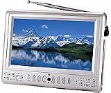 August DA701B 7 inch portable digital TV with analogue tuner & integrated rechargeable battery&