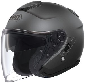 Shoei J-CRUISE MATTE DARK GRAY SIZE:XSM Motorcycle Open-Face-Helmet