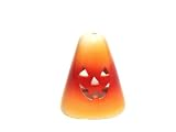 WeGlow International inches  Porcelain Candy Corn Candle Holder (Pack Of 4)