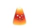 WeGlow International inches Porcelain Candy Corn Candle Holder (Pack Of 4)