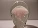 Glass Jellyfish Paperweight (Pink) - Figurine Paper Weight