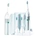 Philips Sonicare Essence E5550 Rechargeable Toothbrush System with 2 Handles, 4 Brush Heads, 1 Brush Head Holder, 2 Travel Cases