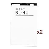 New High quality Li-Ion replacement BL4U BL-4U Battery (1000 mAh) For NOKIA ....