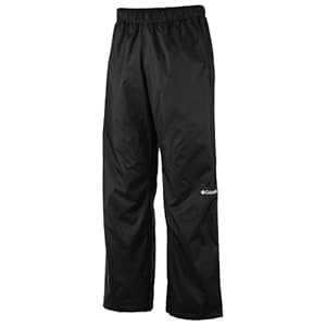 Columbia Men's Regen Rain Pant, Black, Large-32