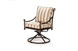 Origin Swivel Rocker Chair with Cushions  - Canvas Tangerine (5406-0000)    