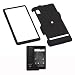 Motorola Droid A855 Snap On Case Cover Faceplate Protector Black