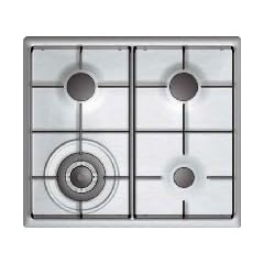 BOSCH NNH615XEU 60cm Edelstahl Gas Kochfeld NNH615XEU