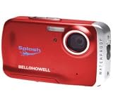 Bell & Howell Splash WP5 Waterproof Digital Camera (Red) Includes 2GB SD Card, Reader & Pouch