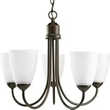 Progress P4441-20 Five-light chandelier Gather Antique Bronze