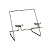 Spectrum Diversified 55278 Cookbook Holder, Euro, Satin Nickel