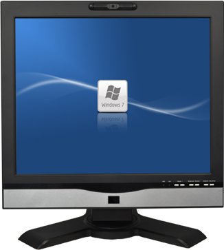 Cybernet iOne-GX45 19-inch Touch All-in-One LCD PC & Window 7 Home Premium