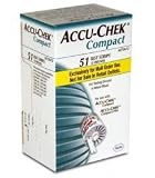 Accu-Chek Compact Blood Glucose Test Strips 51 Ct.