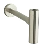 KOHLER K-9035-BN Bottle Trap, Vibrant Brushed Nickel