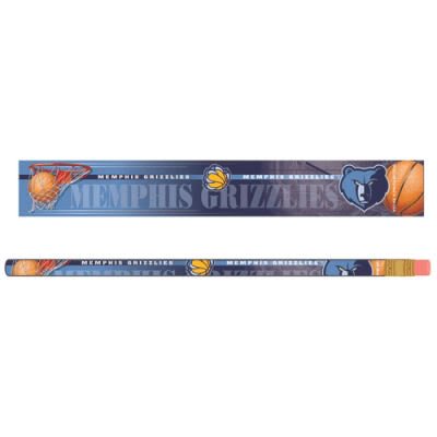 MEMPHIS GRIZZLIES OFFICIAL LOGO PENCIL 6-PACK