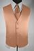 Tuxedo Vest - Premium Satin Vest Peach with Coordinating Windsor Band Tie