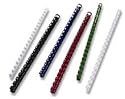 GBC Plastikbinderücken 8mm 21 Ringe schwarz VE=100 Stück