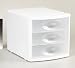 Sterilite 2023 Large Countertop Drawers, White