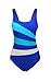 ReliBeauty Women's Lined U-Neck One Piece Bathing Suit Swimsuits