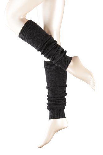 FALKE Damen Str&uuml;mpfe & Strumpfhosen/ Stulpen  46813 Plain Legwarmer, Gr. one size, Grau (a Preisvergleich