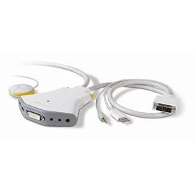Belkin FLIP 2-PORT KVM W/REMOTE * DVI-D; USB; AUDIO