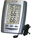 Outdoor Living : Digital Indoor / Outdoor Thermometer & Clock