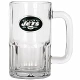 NFL New York Jets 20-Ounce Root Beer Style Mug - Primary Logo