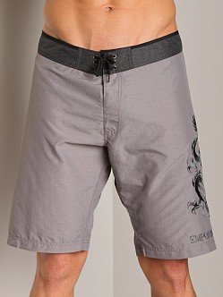 Emporio Armani Dragon Soft Techno Board Shorts Pearl