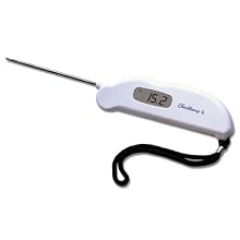 Hanna Instruments HI 151-01 Checktemp 4F Folding Probe Thermometer, with Stainless Steel Probe, -58.0 to 428 degrees F, + or -0.5 degrees F