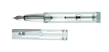 Aurora Cube Crystal Medium Point Fountain Pen - F11-W