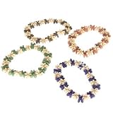 Wood Flower Bracelet
