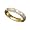 Platinum & 18K Woman's Engraved Wedding Band Size:6