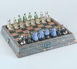 Resin Animal Warrior Chess Set, King:4 - Chess Chess Sets
