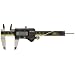 Mitutoyo ABSOLUTE 500-195-20 Digital Caliper, Stainless Steel, Battery Powered, Inch/Metric, 0-4" Range, +/-0.001" Accuracy, 0.0005" Resolution