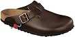 Birkenstock Boston 60101, Chaussures mixte adulte - Marron fonc�, 41EU