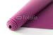Wallmonkeys Peel and Stick Wall Decals - Pink Yoga Mat on White - Removable Graphic