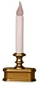 Good Tidings LED Window Candle with Light Sensor, Antique Finish