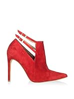 Federica Bassi Zapatos abotinados (Rojo)