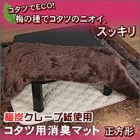 Cover image : 梅炭こたつ用消臭マット 120*120cm