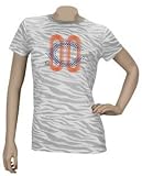 Chicago Bears Field Flirt Animal Print Burnout womens tee