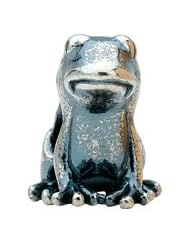 Kera Sterling Silver Frog Bead