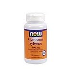 Now Foods Gymnema Sylvestre, 90  Capsules / 400mg (Pack of 2)