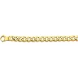 14K Yellow Gold Man's Links Bracelet - 8.5 inches