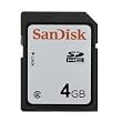Sandisk 4GB Secure Digital SD HC Memory Card (SDSDB-4096, BULK, No Reader)