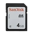 Sandisk 4GB Secure Digital SD HC Memory Card (SDSDB-4096, BULK, No Reader)