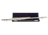 Palatino C Flute (Silver Plated) 16-Key Closed with leatherette case