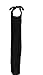 Sleazy Sleepwear Solid Colored Lycra Tie Tail Bag Tail Protection Horse Wear Clothing (Black)