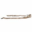 2 Point Tan Lap Seat Belt (1 Belt)